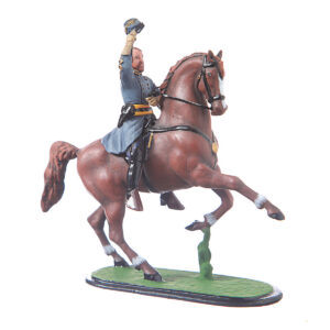 Tin Soldier USA Civil war Confederates General Pickett on the horse #CW14